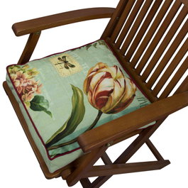 Aberto Design Cojín YM1321 Multicolor 42 x 42 cm